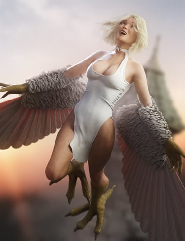 Aeriael Harpy for Genesis 9 | Daz 3D