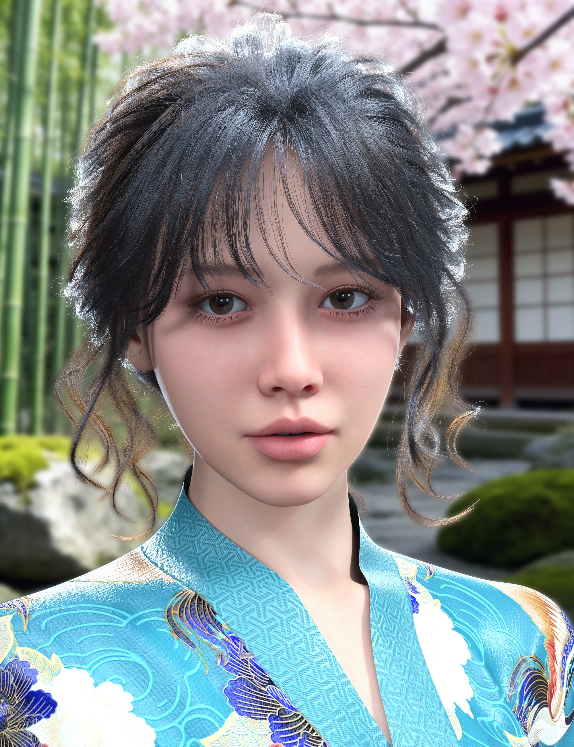 Vo Sian HD for Genesis 9 by: VOOTW, 3D Models by Daz 3D