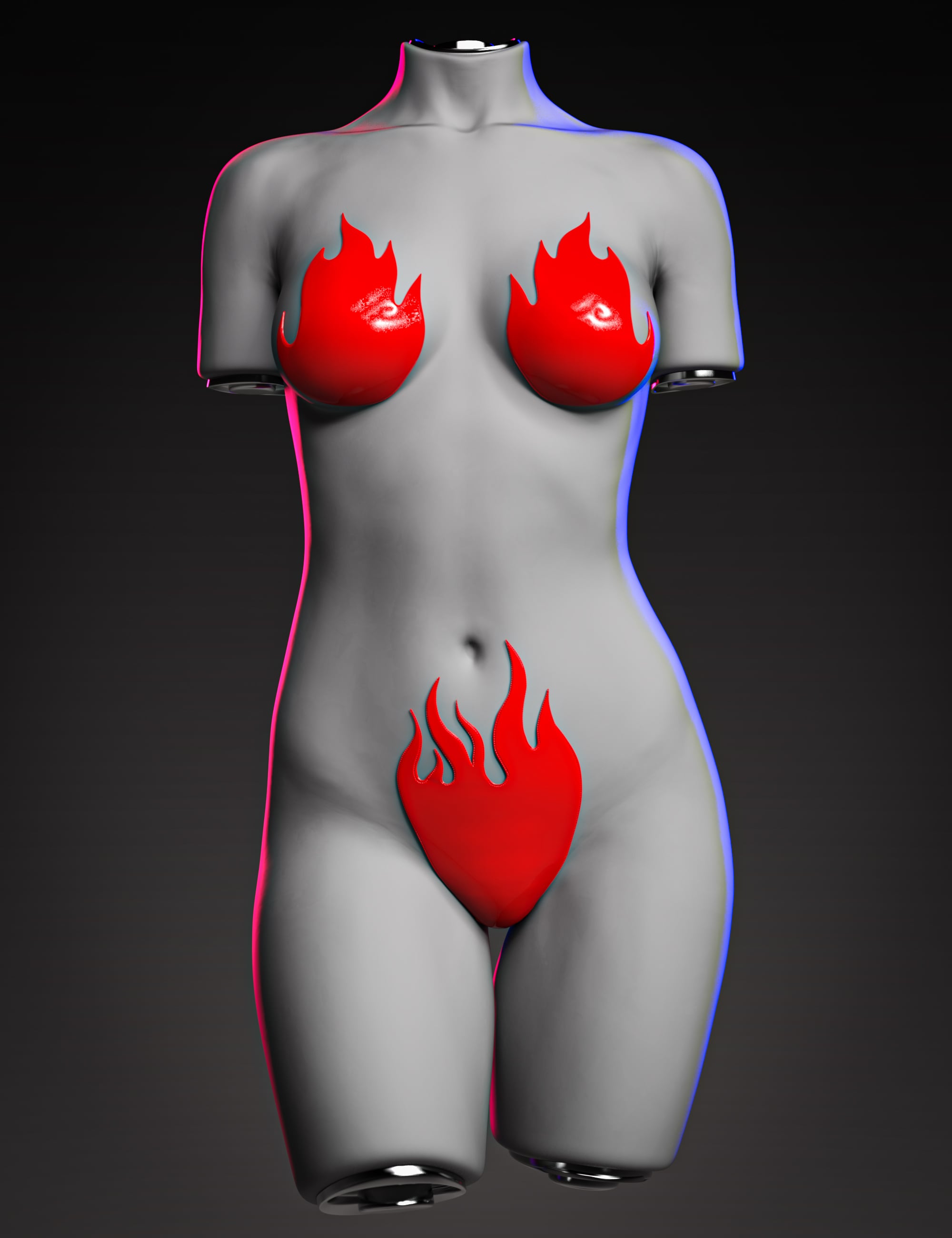 AH Smokin' Hot Outfit For Genesis 9 by: Avatar Haven, 3D Models by Daz 3D