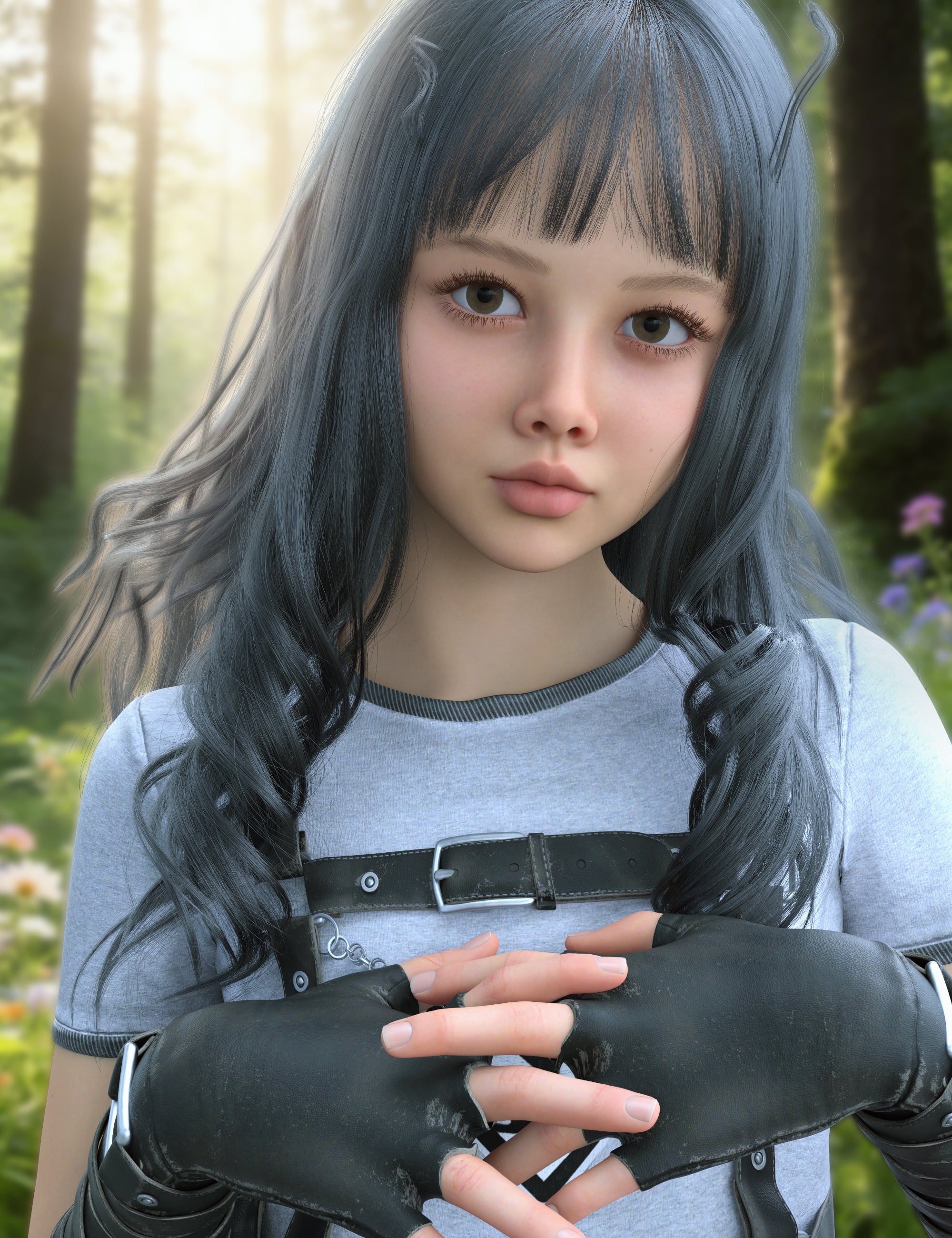 Vo Sian Young HD for Genesis 9 by: VOOTW, 3D Models by Daz 3D