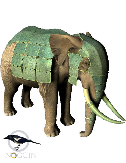 Noggin's Elephant Armor by: noggin, 3D Models by Daz 3D