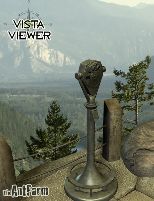 VistaViewer by: The AntFarm, 3D Models by Daz 3D