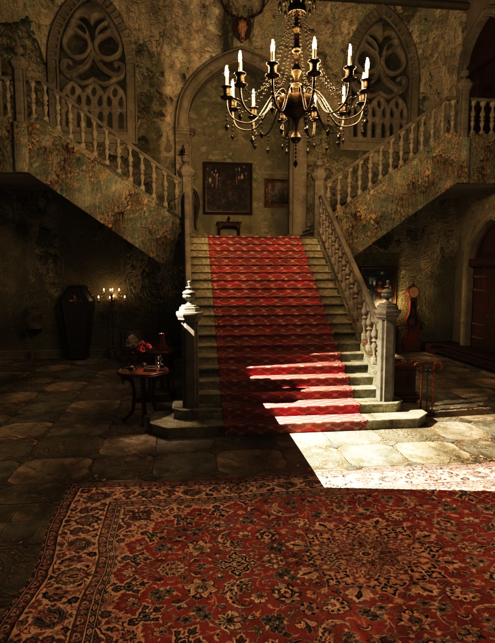 FG Gothic Entrance by: IronmanFugazi1968, 3D Models by Daz 3D