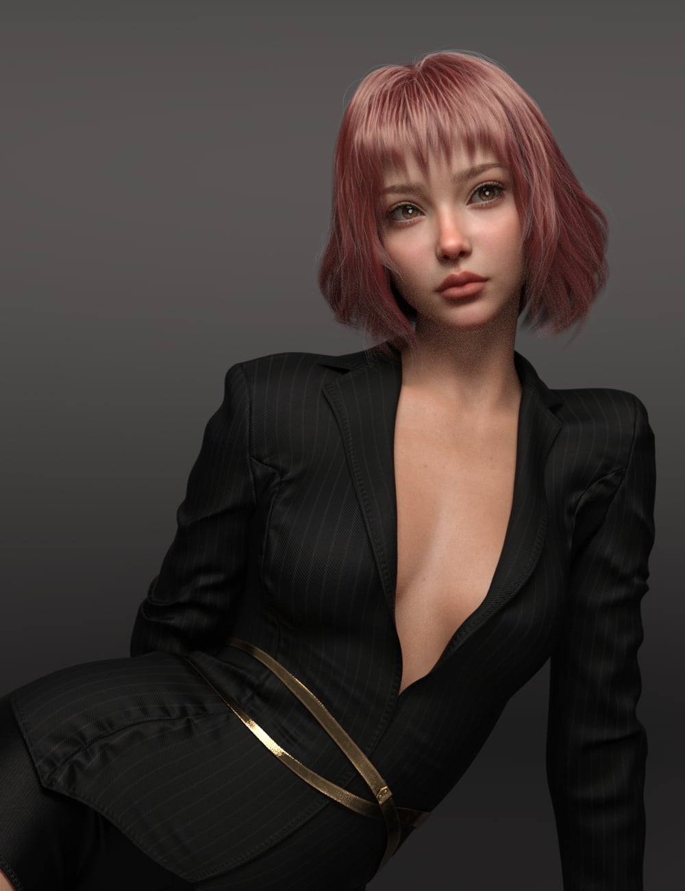 EG PWNQ Hair and Poses for Genesis 9 Bundle by: Ergou, 3D Models by Daz 3D