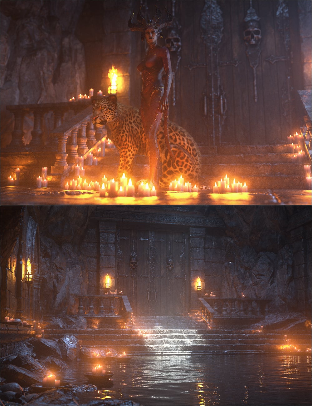 The Black Gate by: Stonemason, 3D Models by Daz 3D