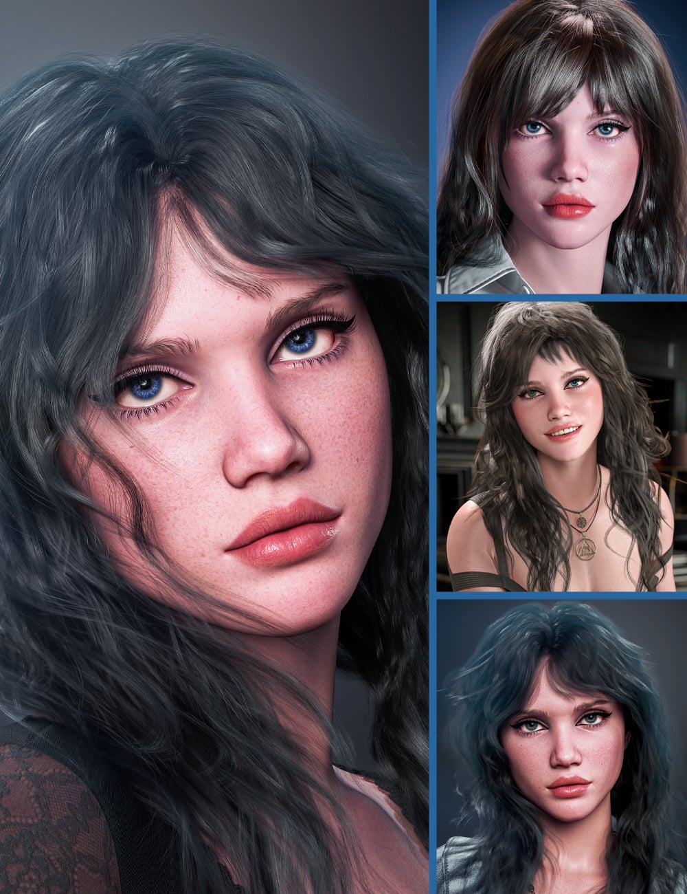 CJ Iris 8K HD For Genesis 9 by: Colm Jackson, 3D Models by Daz 3D