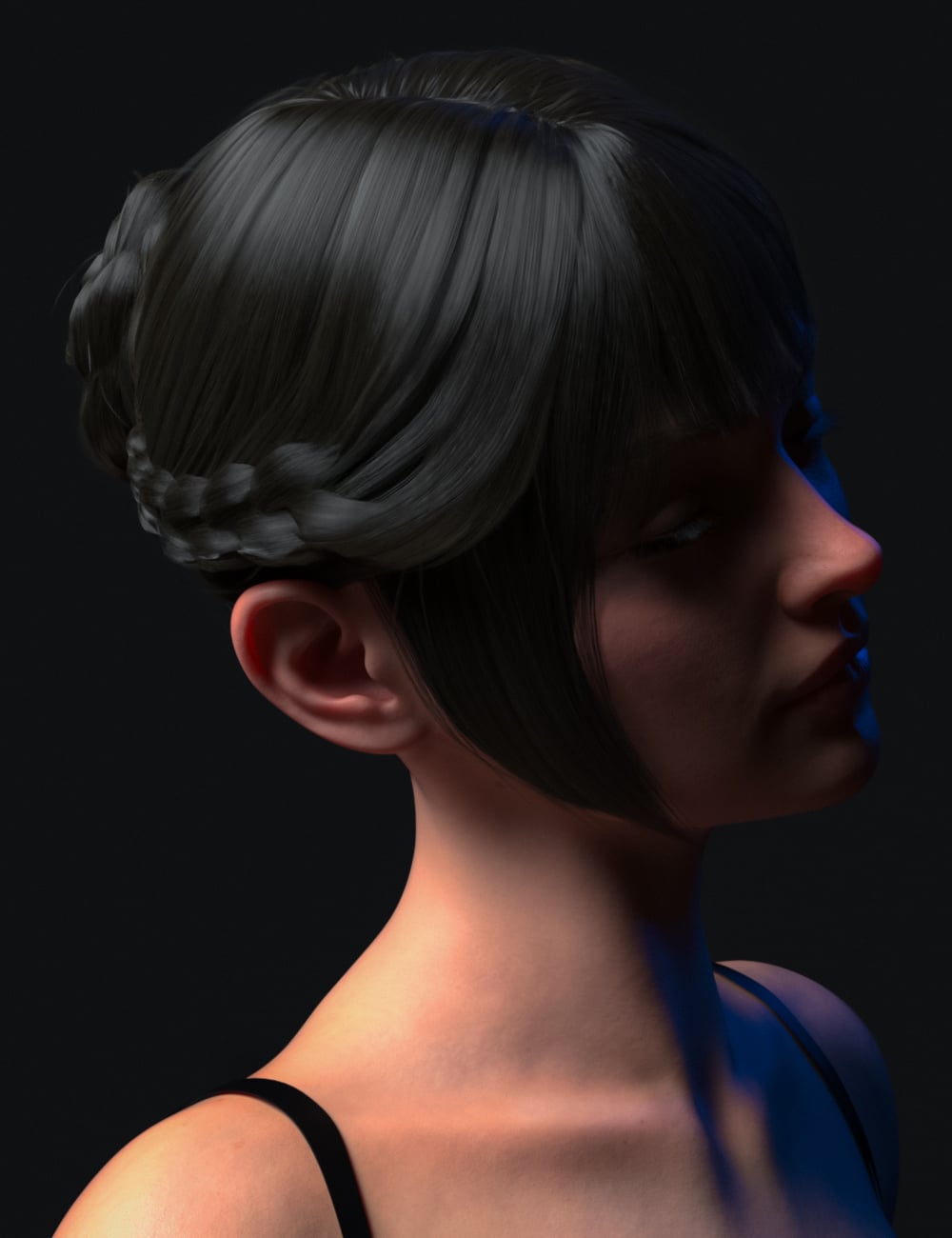 Angel Secrets 5 Hair for Genesis 8, 8.1 and 9 Females by: Val3dartbiuzpharb, 3D Models by Daz 3D