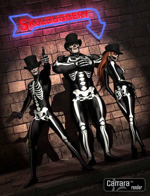 Skulduggery by: Age of Armour, 3D Models by Daz 3D