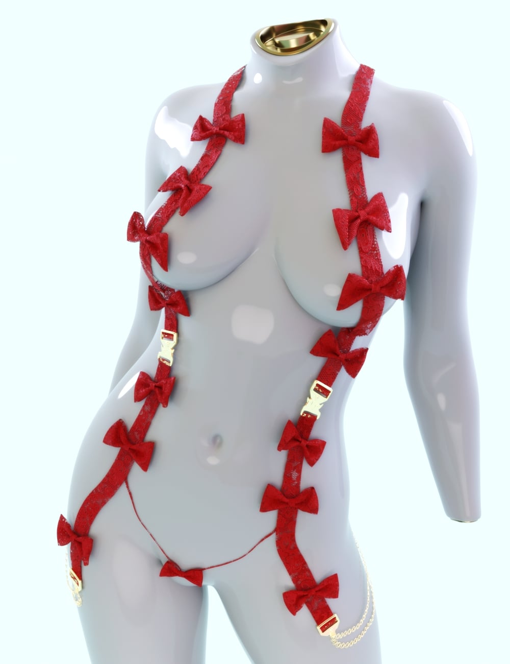 T3d Cupid's Bow - Wearables for Genesis 9 by: Tempesta3d, 3D Models by Daz 3D