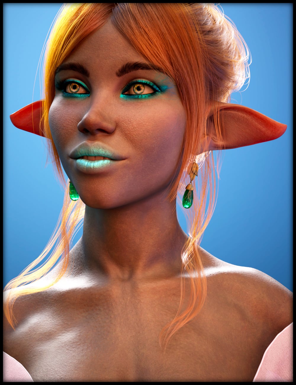 ND Devlath Make-Up for Genesis 9 Masculine and Feminine by: Nathy Design, 3D Models by Daz 3D