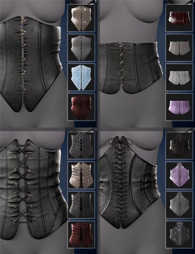 CB Corset Collection Bundle for Genesis 9
