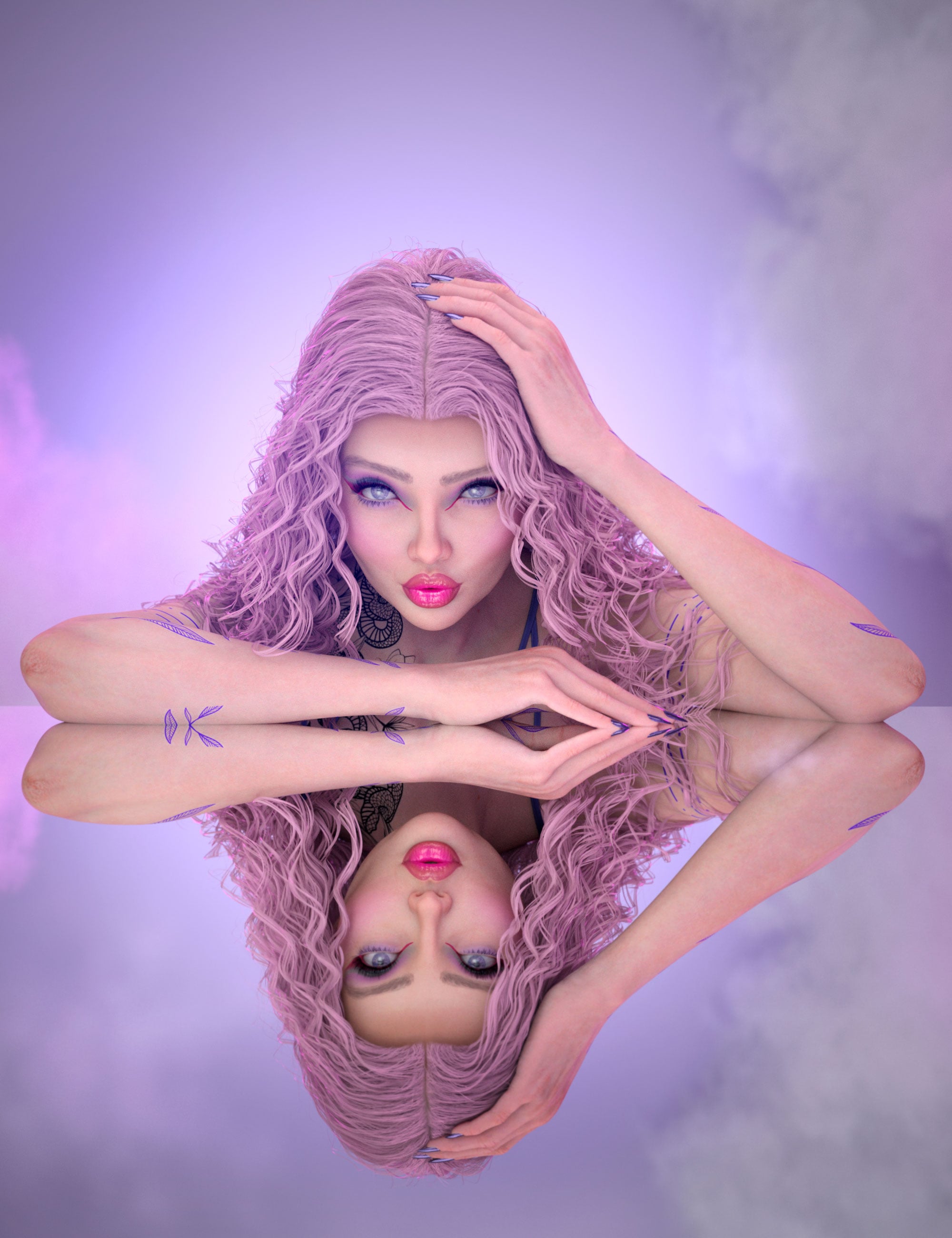 MUA Glow Portraits Poses For Genesis 9 Feminine by: 3D SugarCosmoXpressionFriendship Studio, 3D Models by Daz 3D