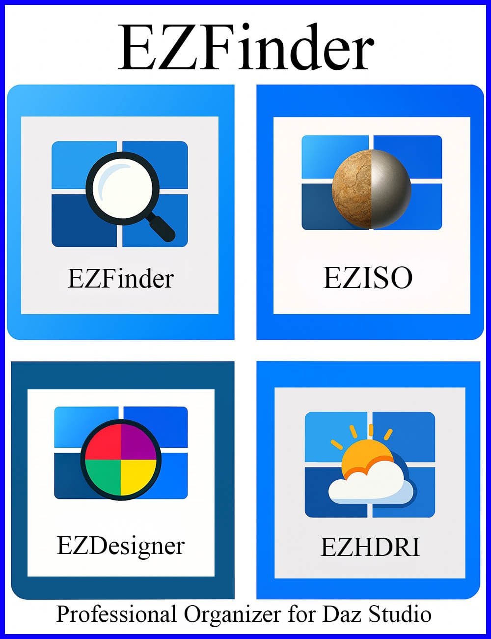 EZFinder - Advanced Content Manager for Daz Studio by: EZ3DTV", 3D Models by Daz 3D