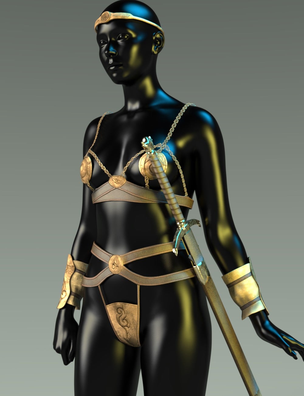 Wildfang Outfit for Genesis 9 and 8 Female – dForce Optional by: Chris Cox, 3D Models by Daz 3D