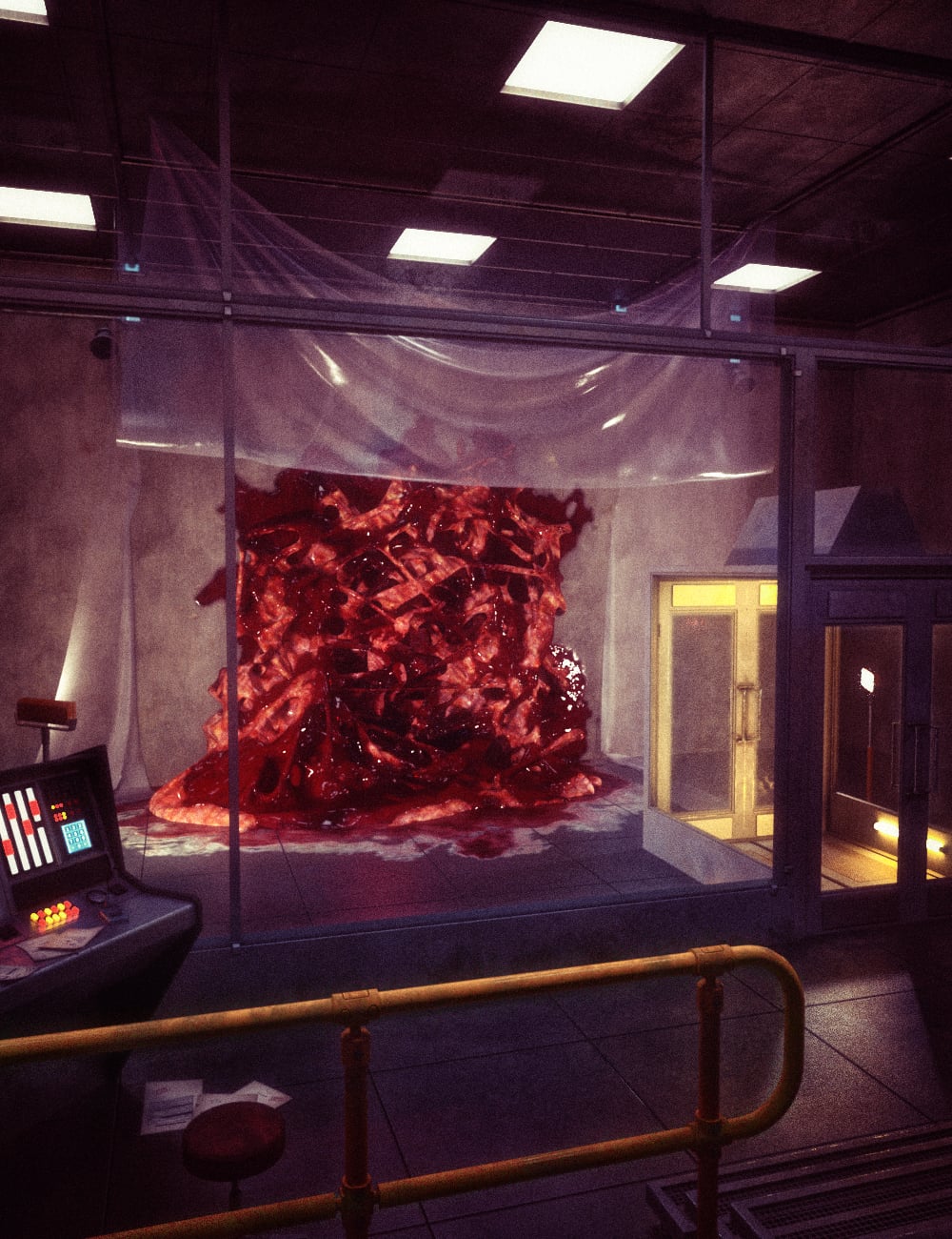 KuJ Laboratory by: Kujira, 3D Models by Daz 3D