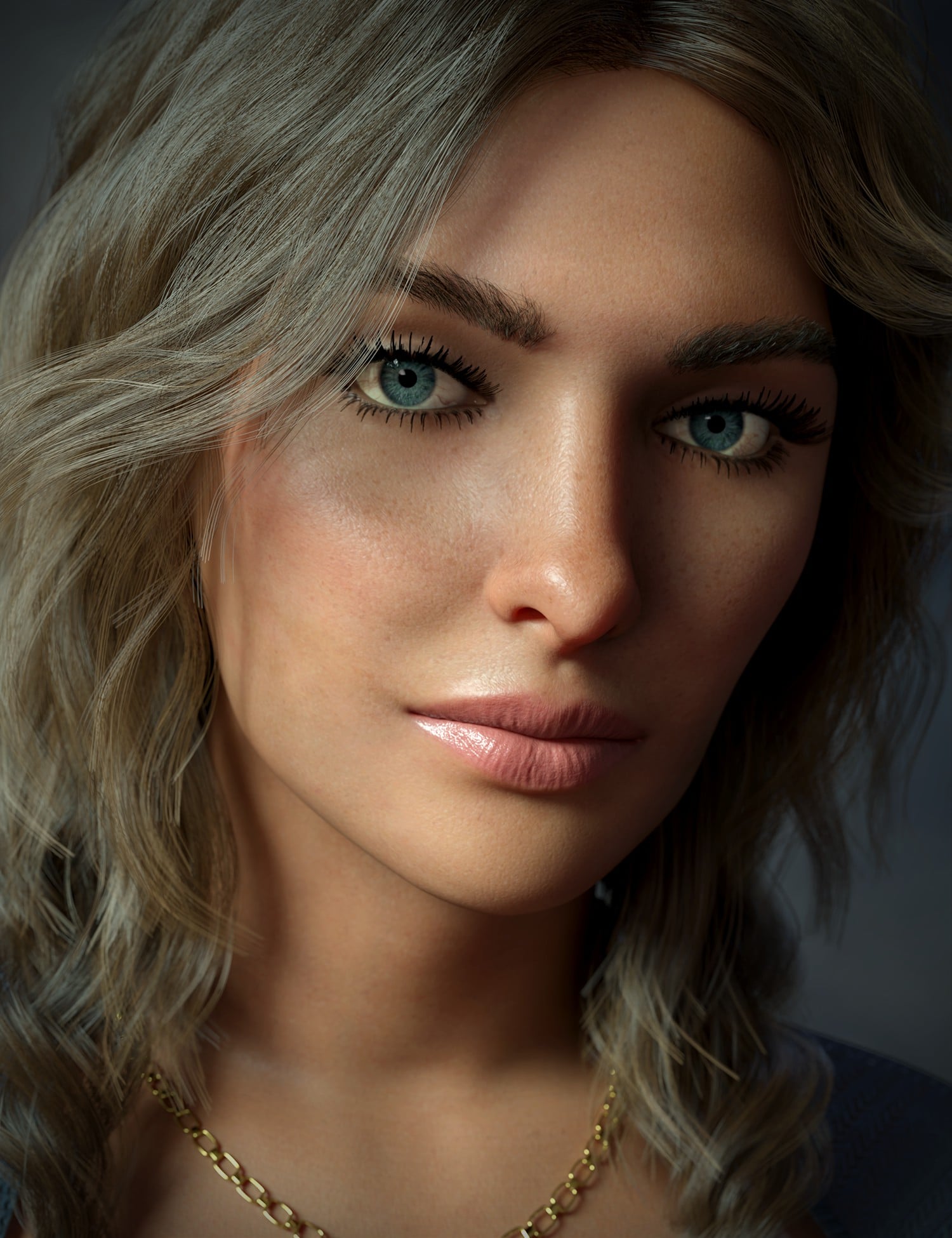 LY Stevie HD for Genesis 9 Feminine by: Lyoness, 3D Models by Daz 3D