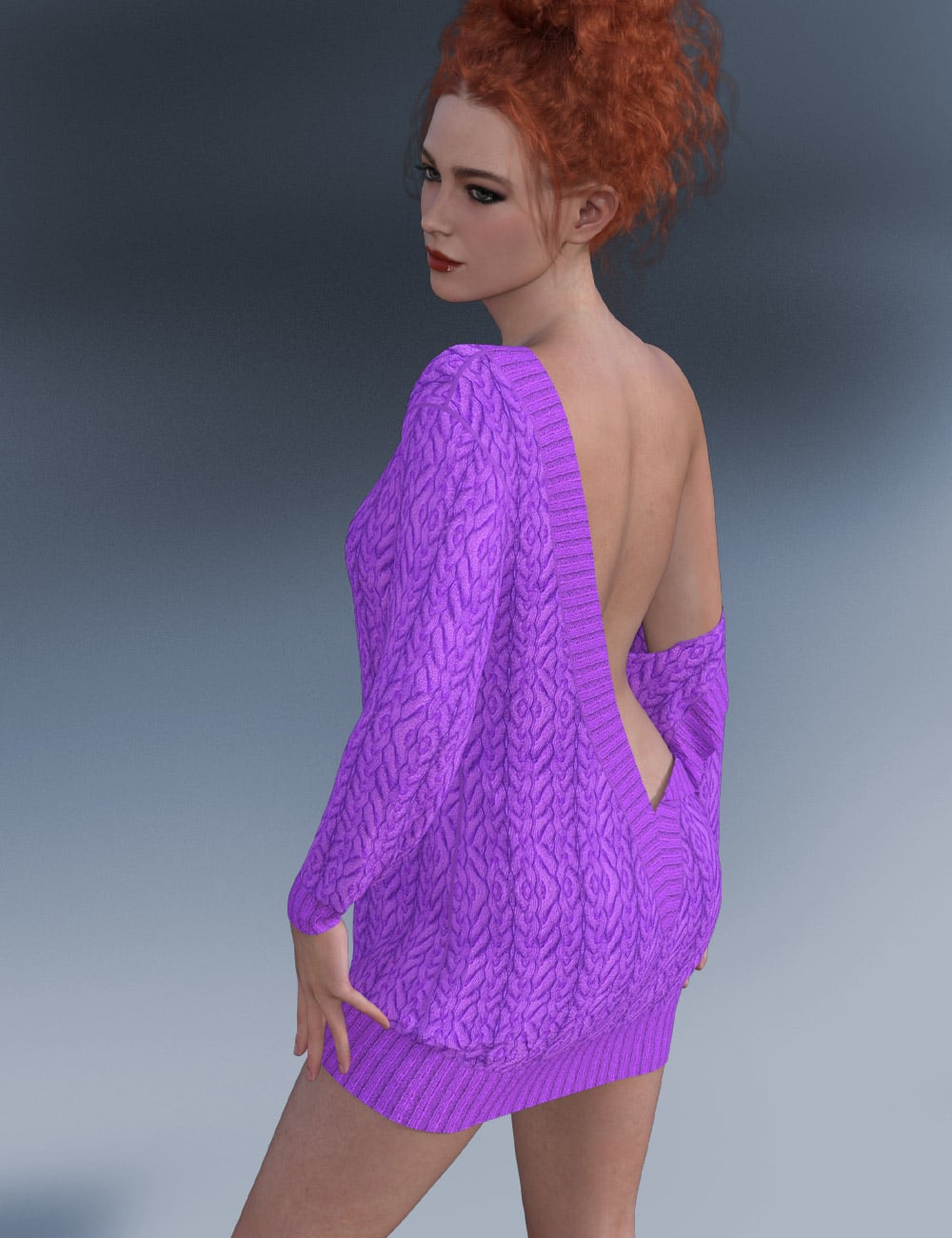 dForce Cozy Comfort for Genesis 9 by: Kaleya, 3D Models by Daz 3D