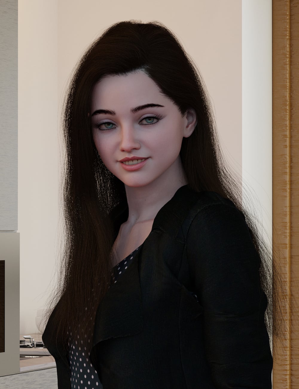 MGAB Jenny HD for Genesis 9 by: MarcosGAB, 3D Models by Daz 3D