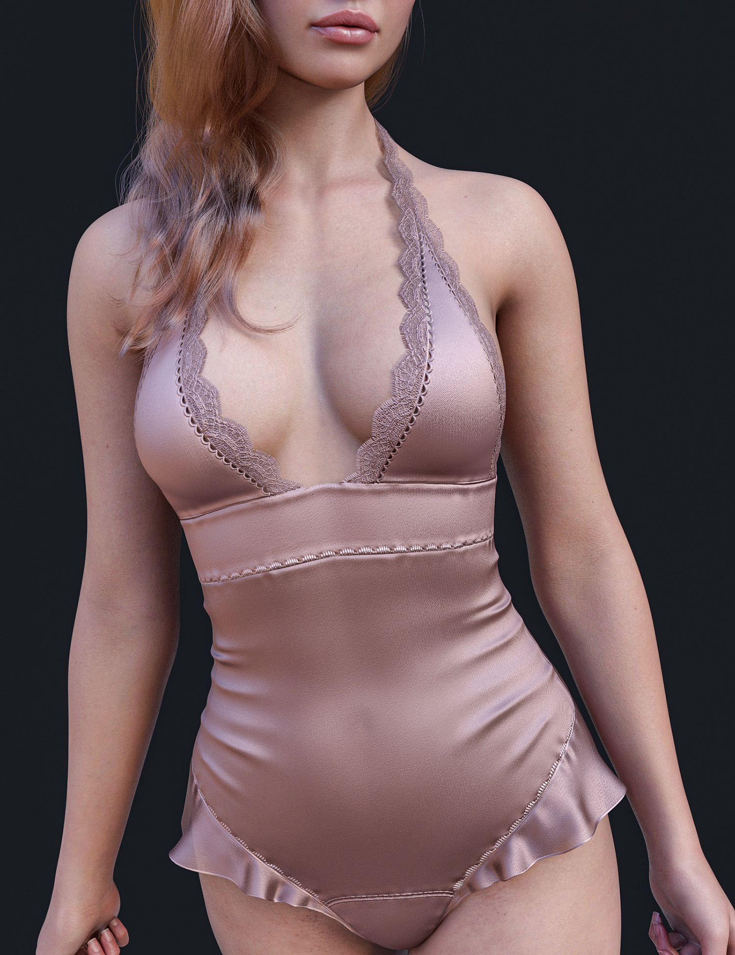 dForce At Nine Bodysuit for Genesis 9 by: Lilflame, 3D Models by Daz 3D
