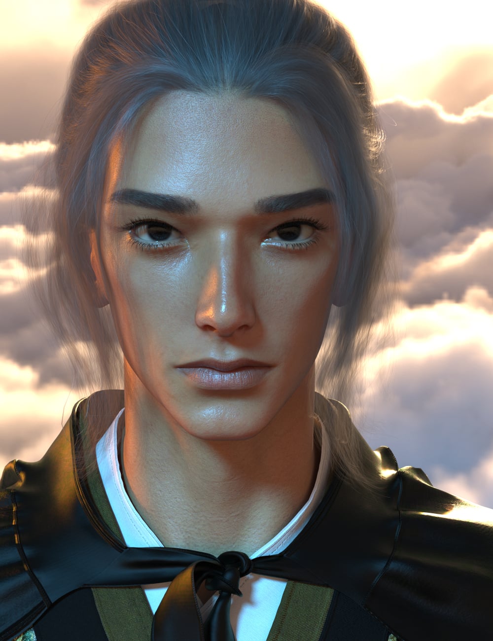 Lala Brocade Guard HD for Genesis 9 Masculine by: Lala-Rabbit, 3D Models by Daz 3D