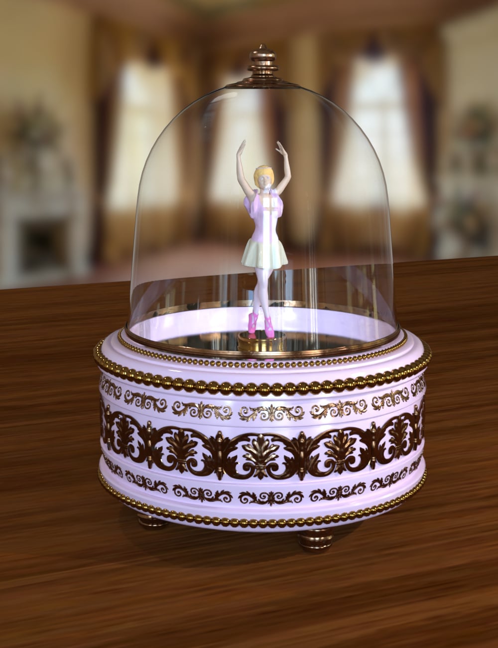 Music Box by: Fantasyart3D, 3D Models by Daz 3D