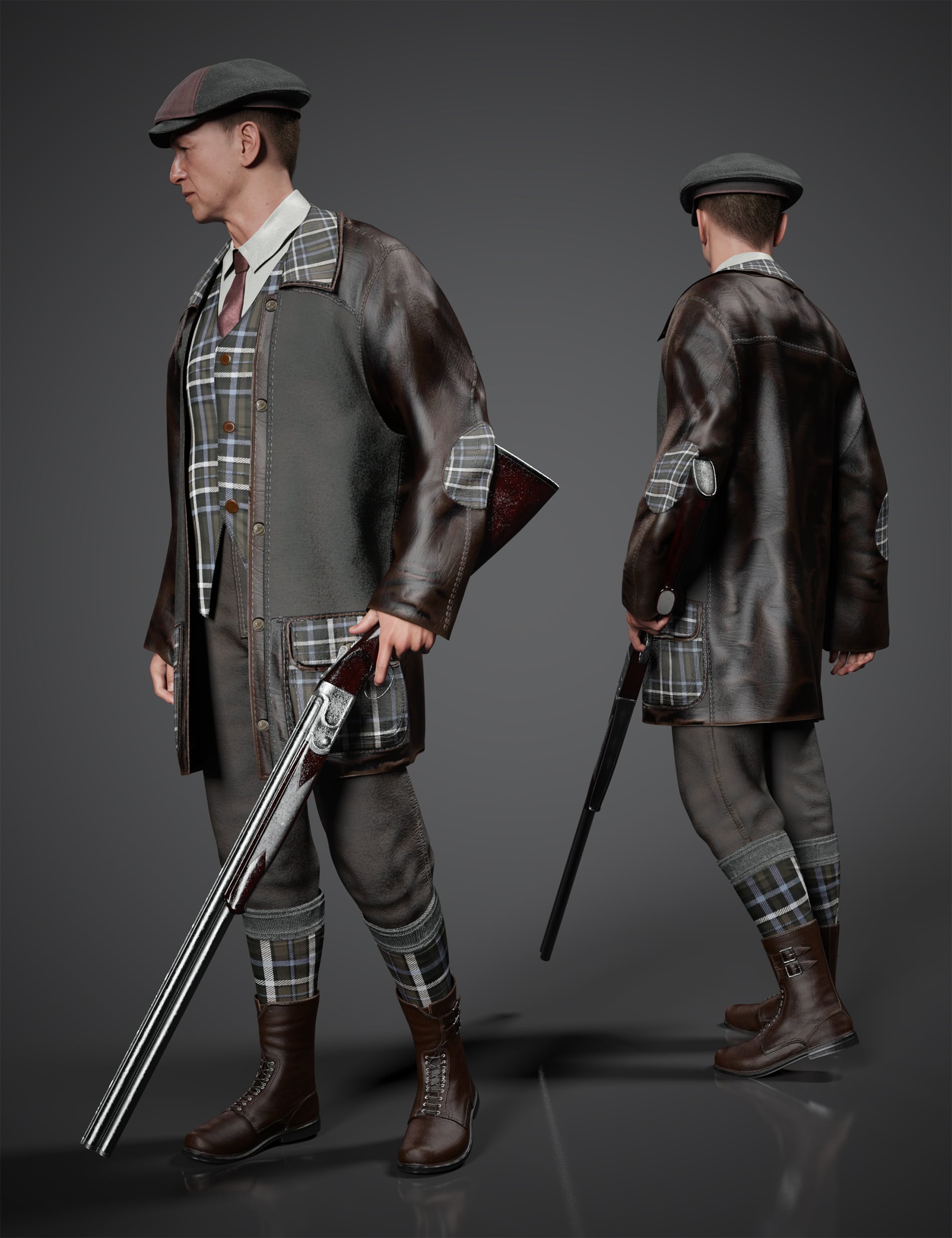 dForce Gamesmen Outfit Texture Add-On