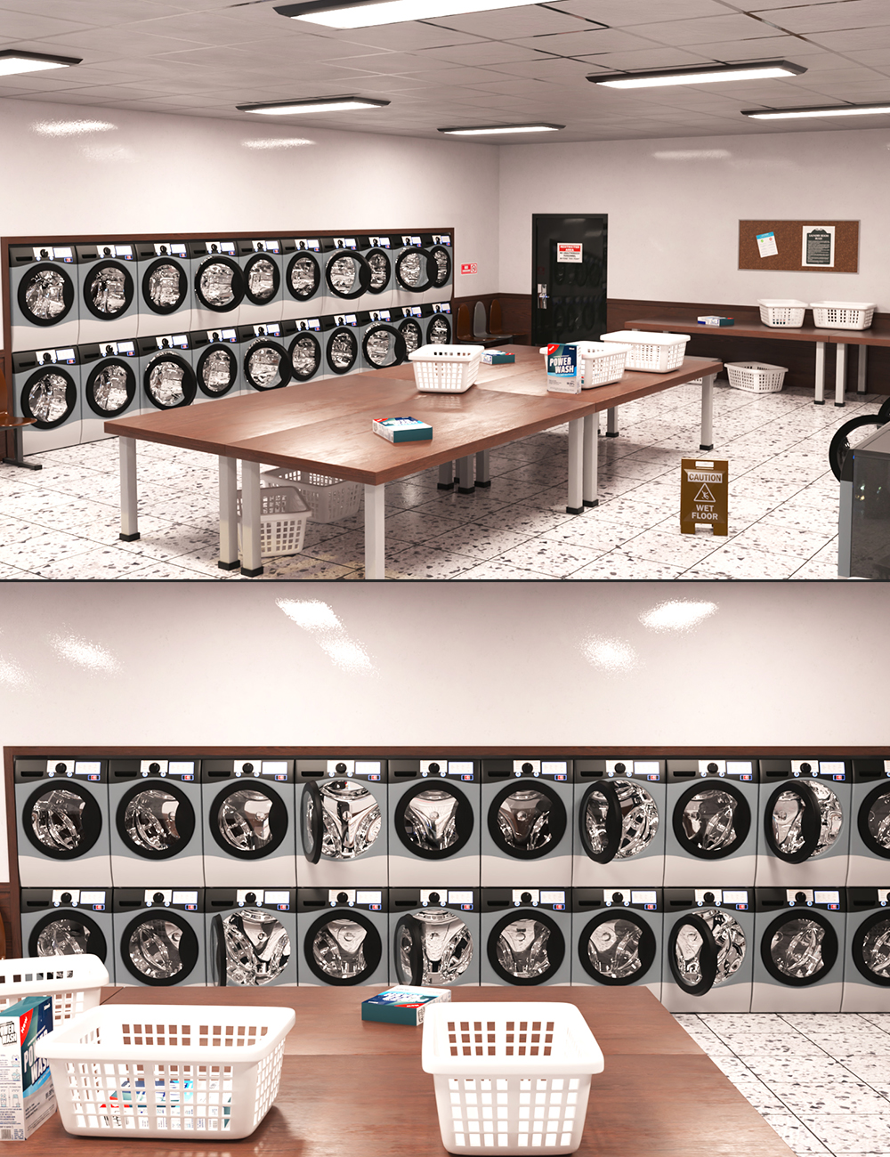 Laundromat by: bituka3d, 3D Models by Daz 3D