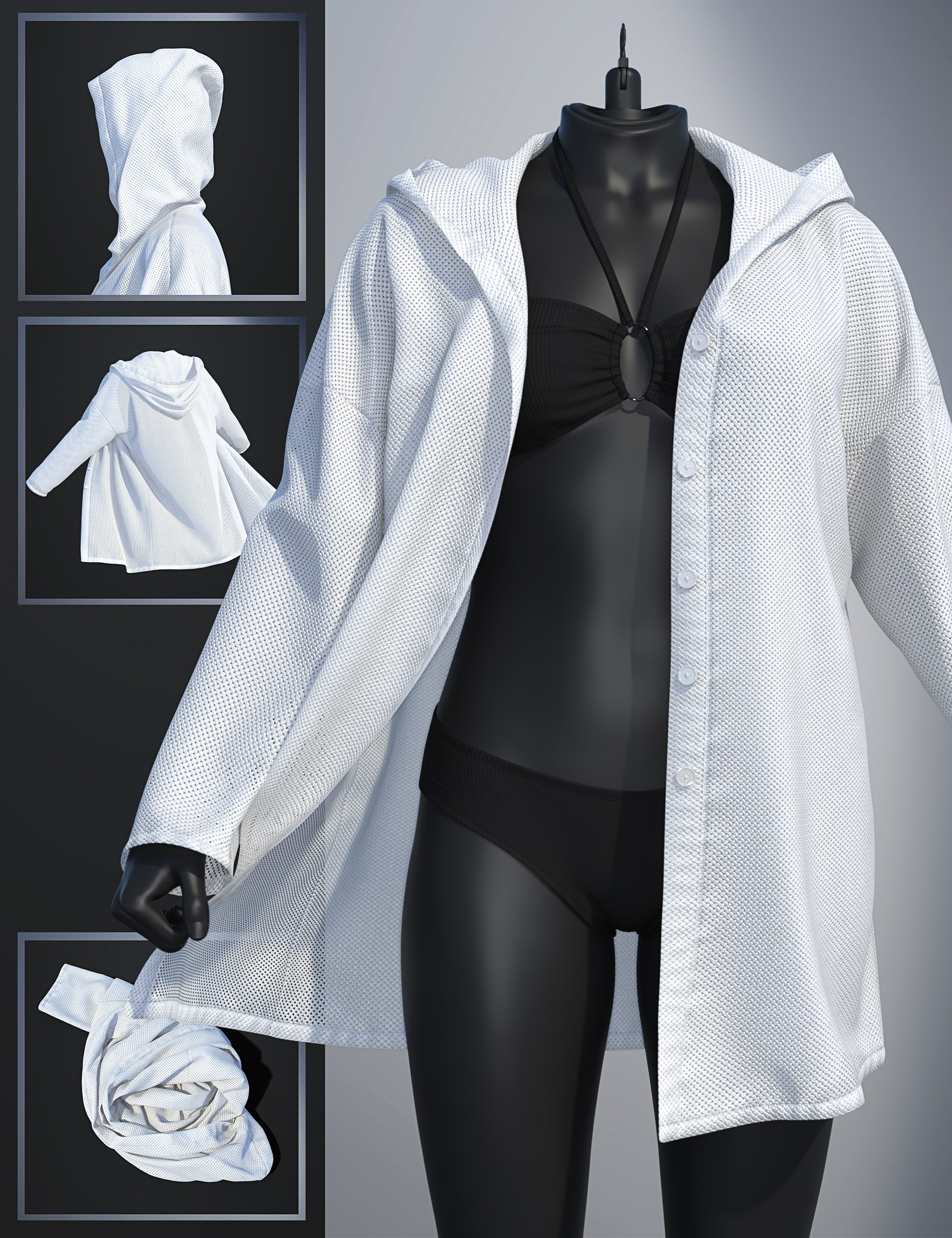 dForce SU Homewear for Genesis 9 by: Sue Yee, 3D Models by Daz 3D