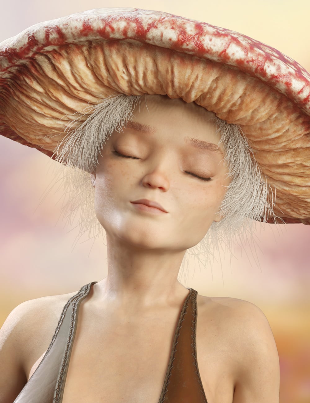 Mushra for Genesis 9 by: RawArt, 3D Models by Daz 3D