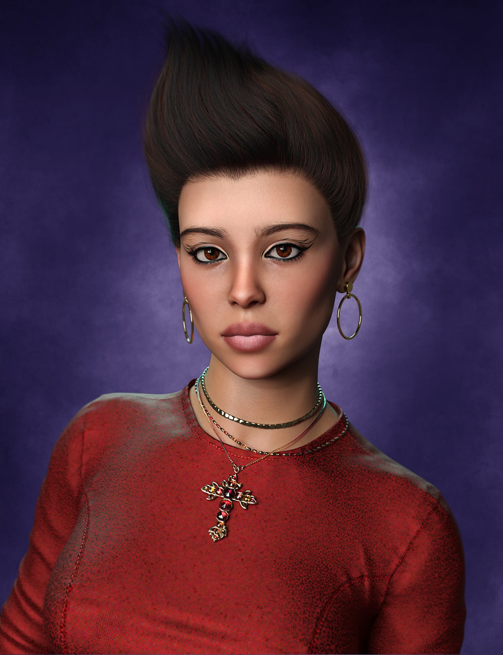 Jaelei for Genesis 9 by: JeffersonAFLuxey Muses, 3D Models by Daz 3D