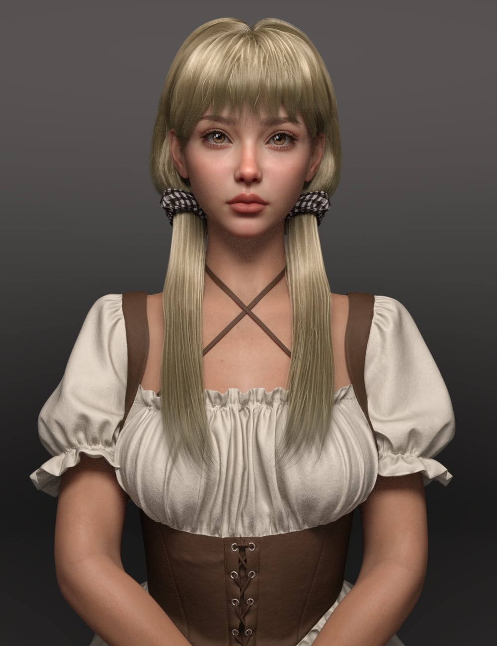 AOPE Hair for Genesis 9 by: Ergou, 3D Models by Daz 3D