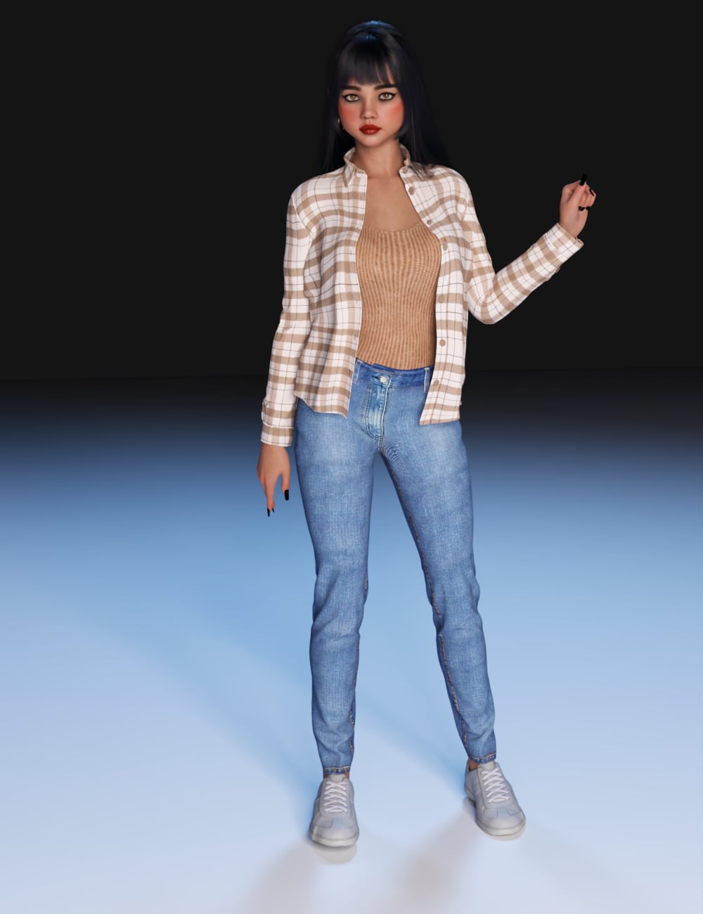 FG Stylish Fall Outfit by: IronmanFugazi1968, 3D Models by Daz 3D