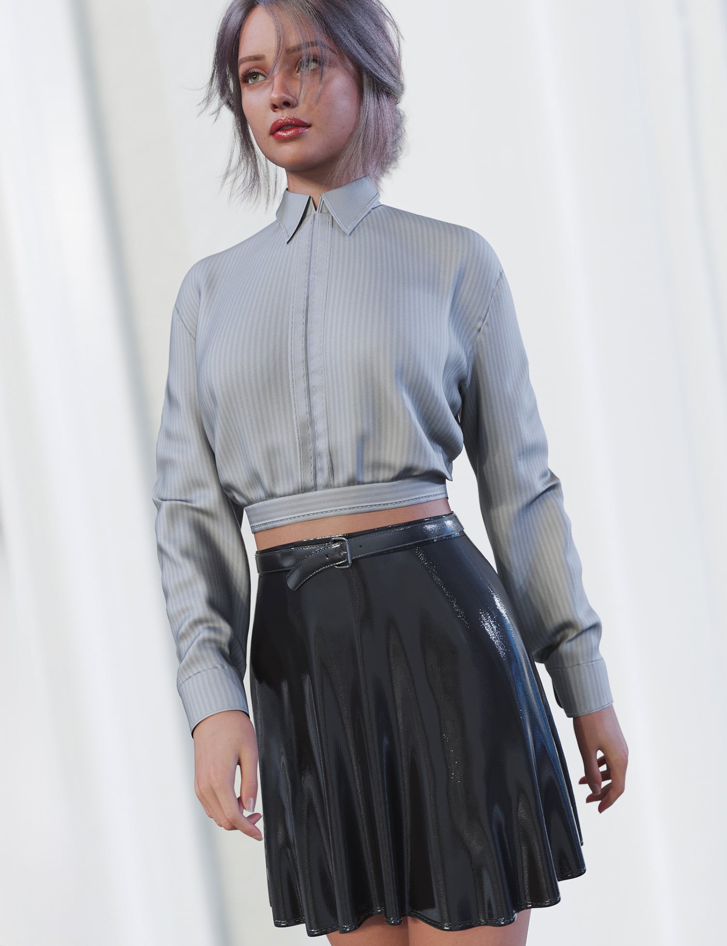 dForce Classy Date Outfit for Genesis 9 by: Lilflame, 3D Models by Daz 3D