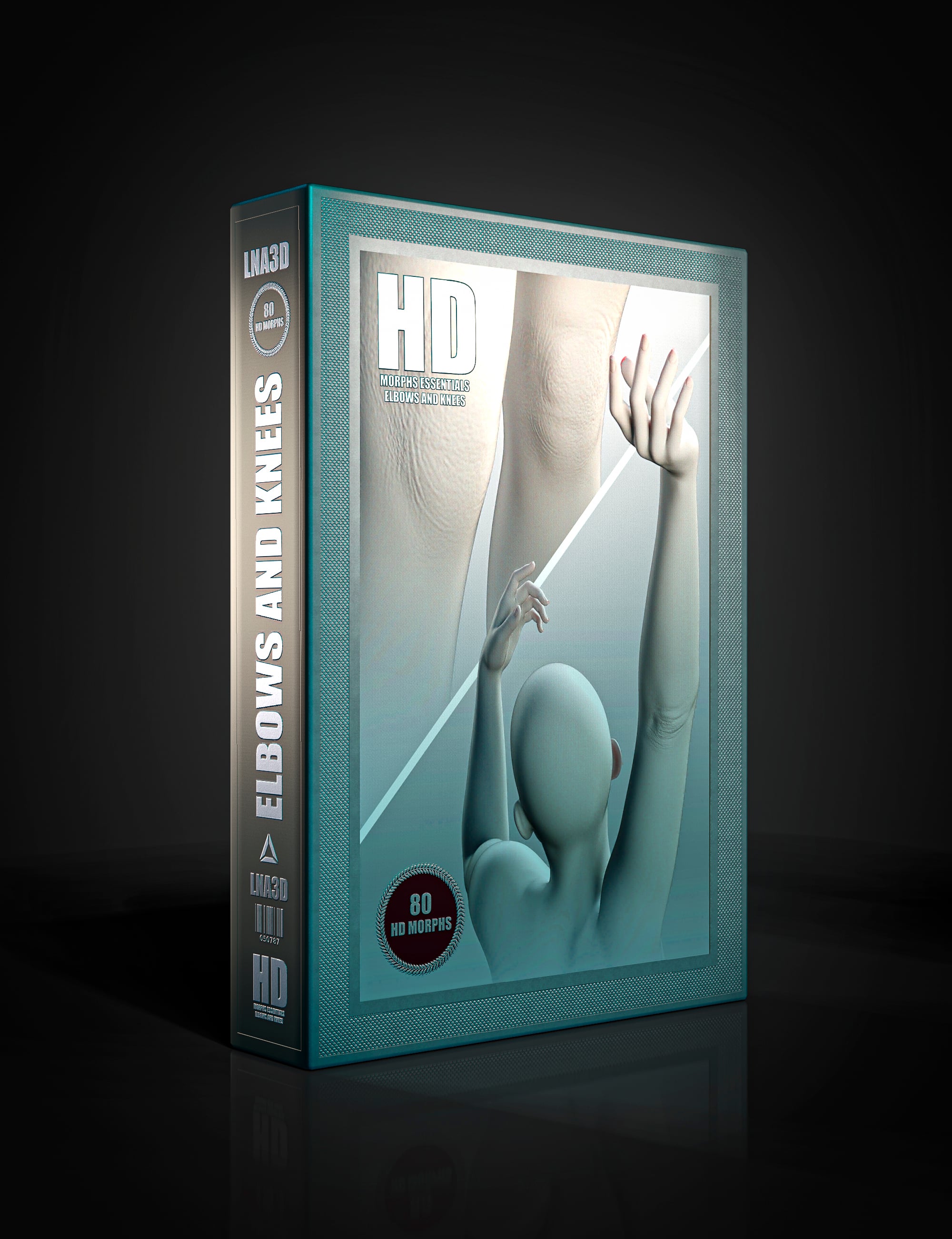 HD Essentials Elbows and Knees for Genesis 9 by: Luthbellina, 3D Models by Daz 3D