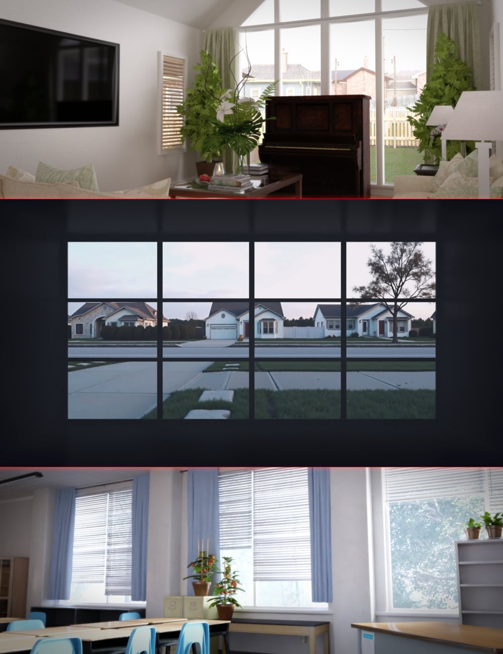 Iray Window Lights by: KindredArts, 3D Models by Daz 3D