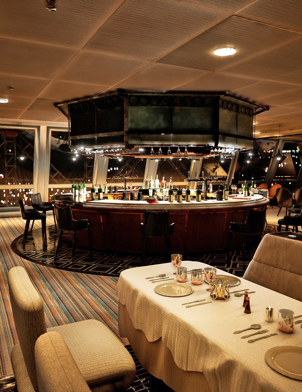 XI Rooftop Restaurant by: Xivon, 3D Models by Daz 3D