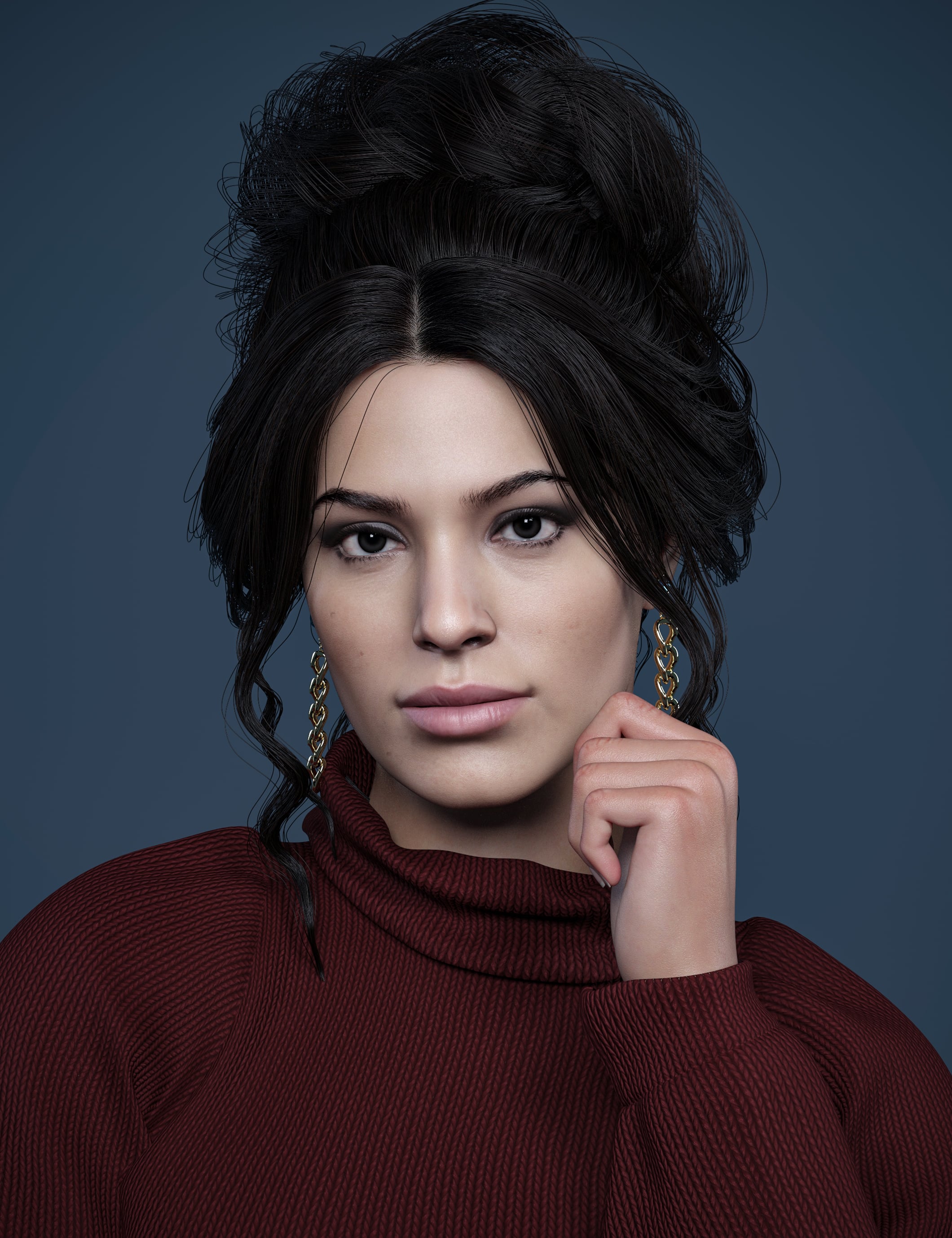 V3D Samara HD for Genesis 9 by: Vicey3D, 3D Models by Daz 3D