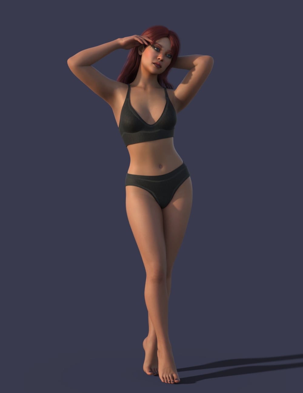 Jaelei Poses for Genesis 9 by: JeffersonAFLuxey Muses, 3D Models by Daz 3D