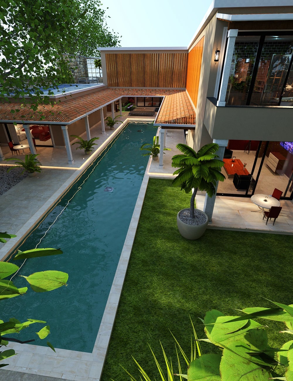 PW Oasis Villa by: PW Productions, 3D Models by Daz 3D