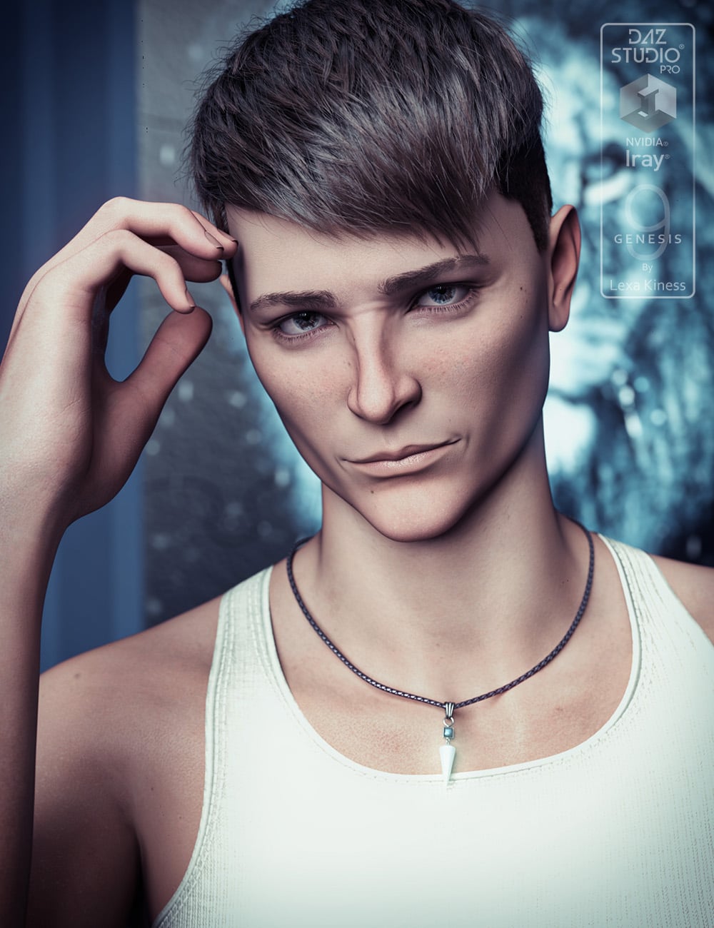 Patryk for Genesis 9 by: Lexa Kiness, 3D Models by Daz 3D