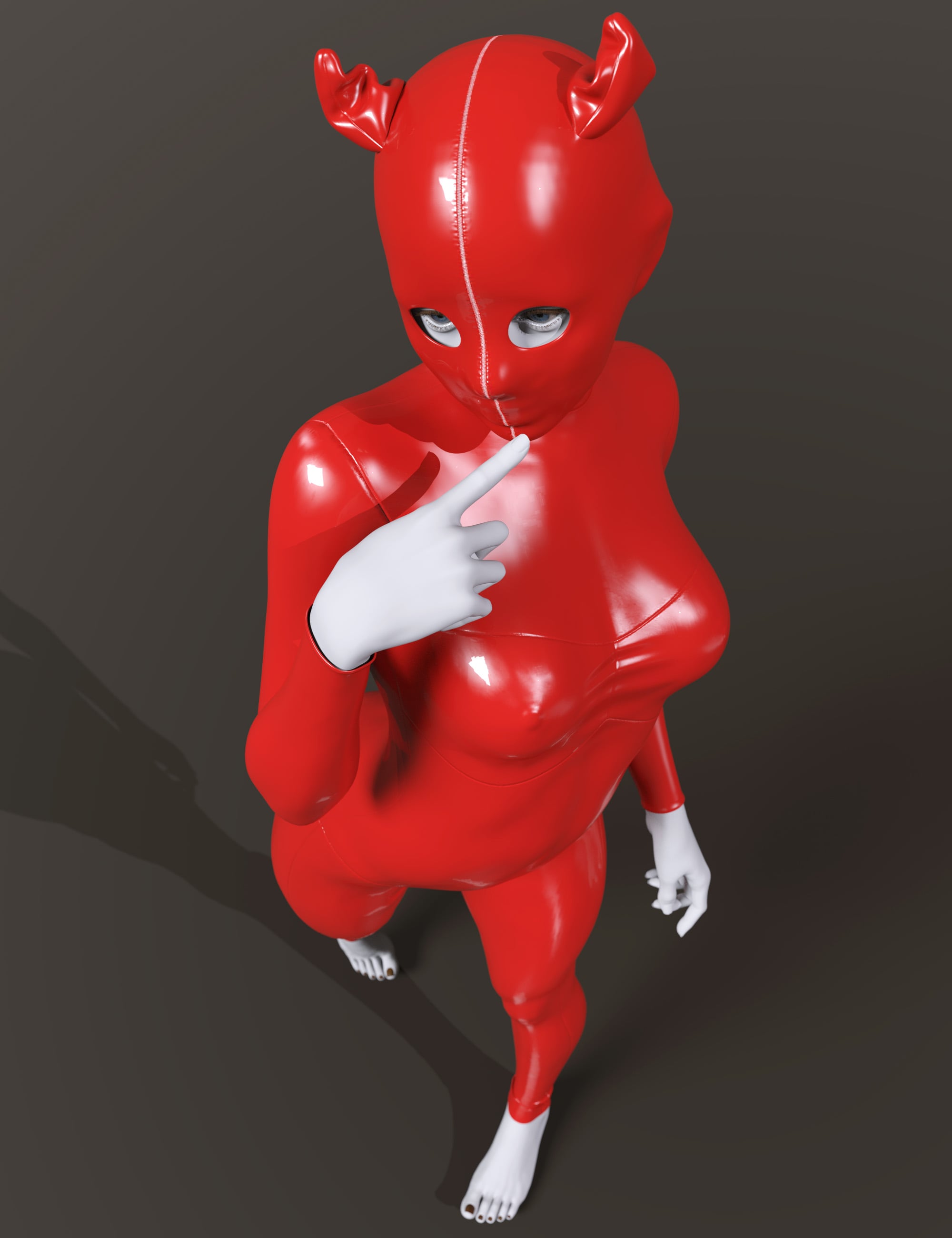 dForce AK Sleek Suit for Genesis 9 by: Art Ken, 3D Models by Daz 3D