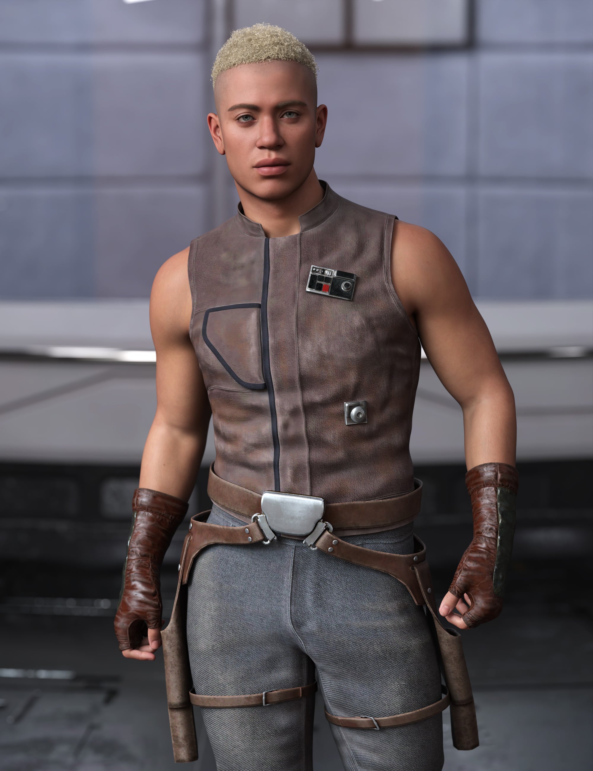 Garrett for Genesis 9 by: , 3D Models by Daz 3D