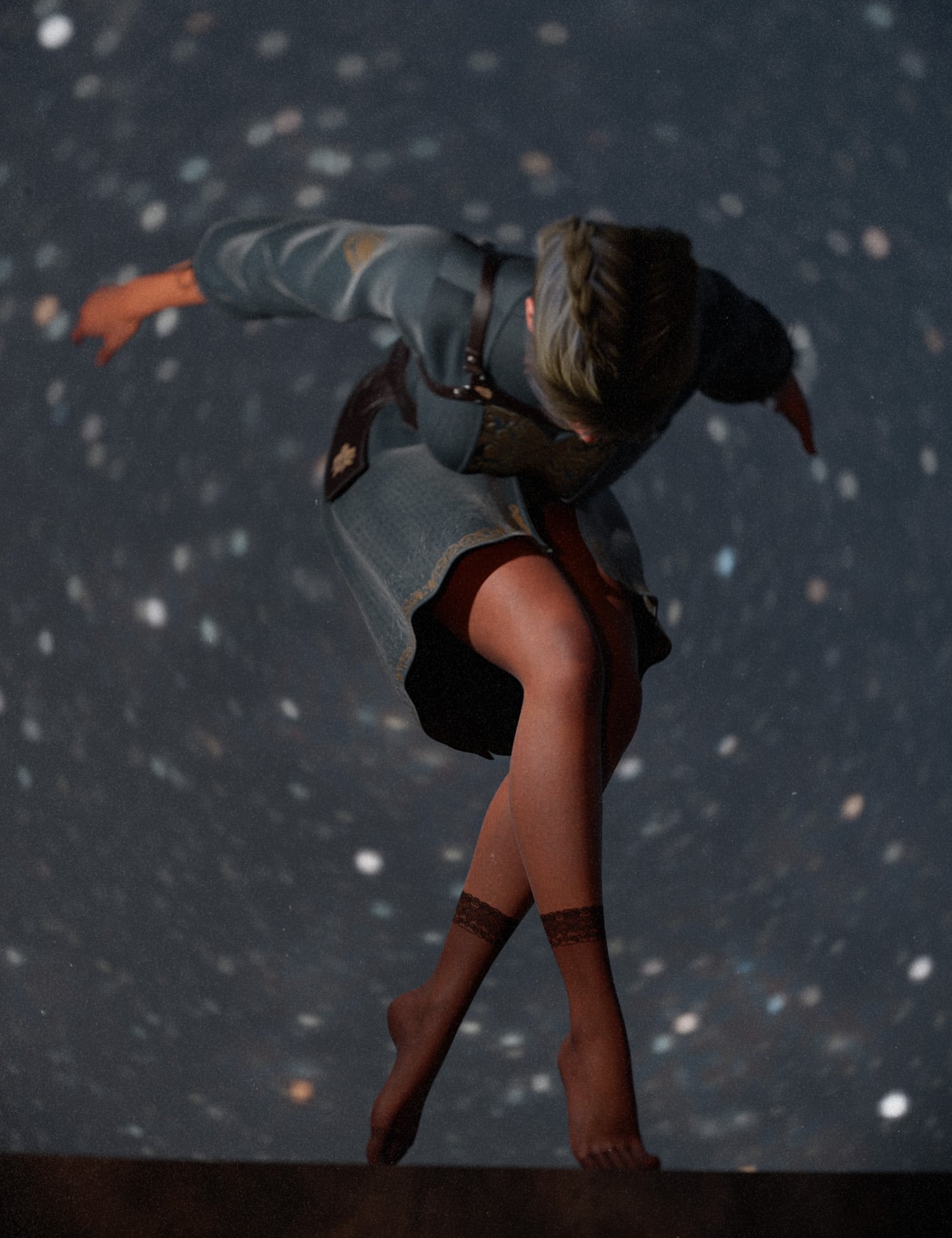 Artful Model - Set 06 for Genesis 9 by: Saints By Saints, 3D Models by Daz 3D