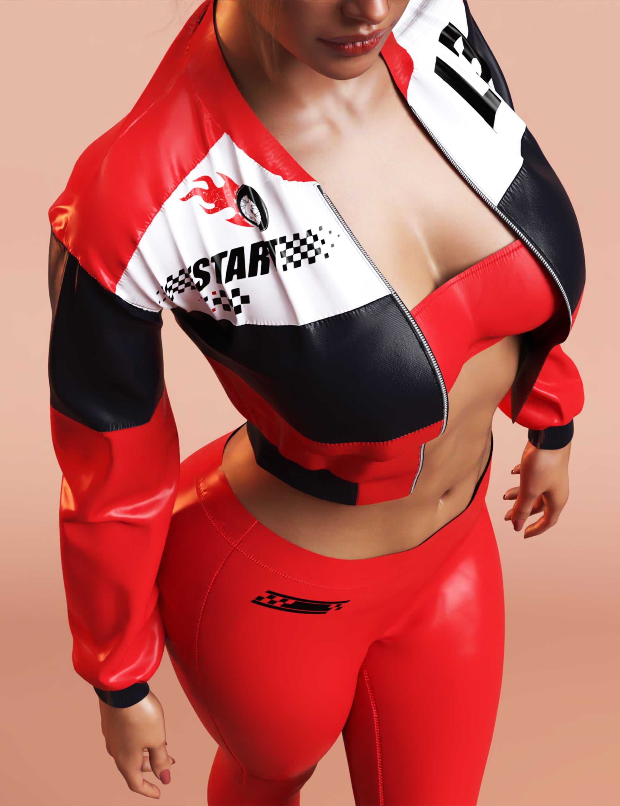 dForce M8 Ready To Race for Genesis 9 by: Modu8, 3D Models by Daz 3D