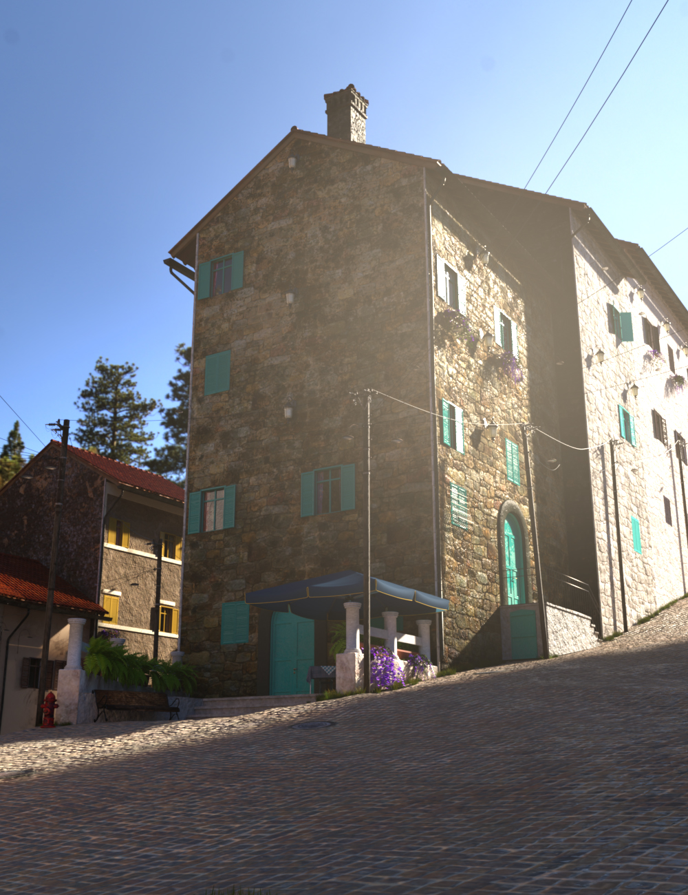 Vicolo dell'esedra by: Human, 3D Models by Daz 3D