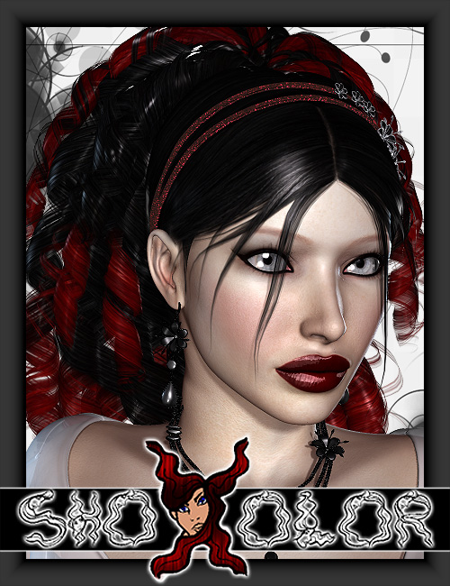 ShoXoloR for Duchesse Hair by: Shox-Design, 3D Models by Daz 3D