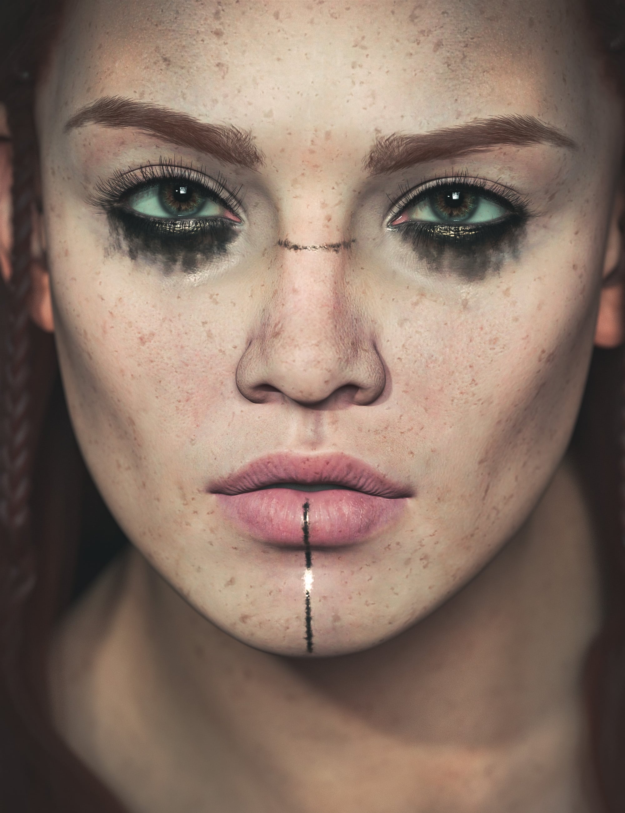 CB Rowan HD For Genesis 9 by: CynderBlue, 3D Models by Daz 3D