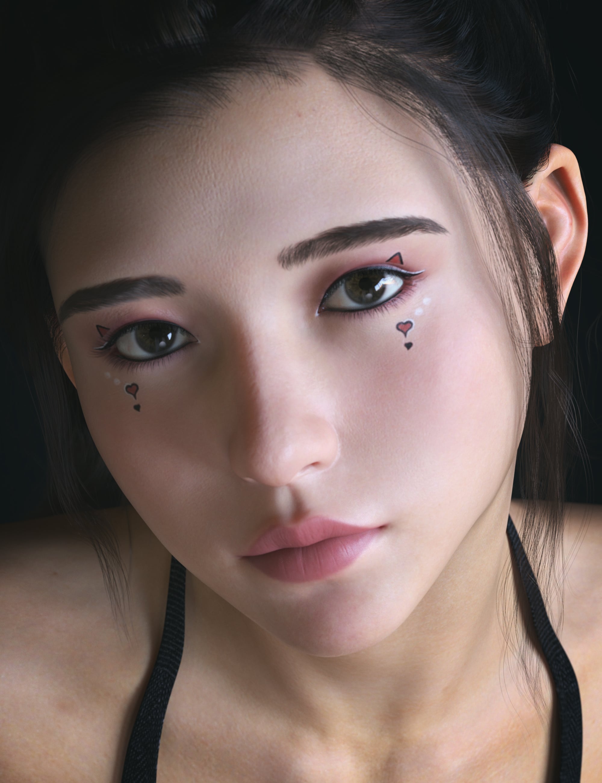 GF Kim Hyo-seo for Genesis 9 Feminine by: Green Finger, 3D Models by Daz 3D