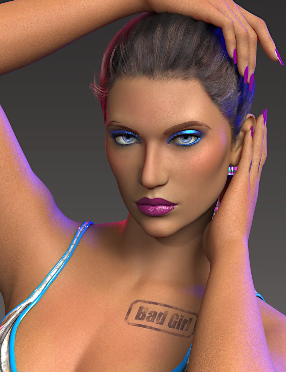 SsMadalera for Genesis 9 by: Sshodan, 3D Models by Daz 3D