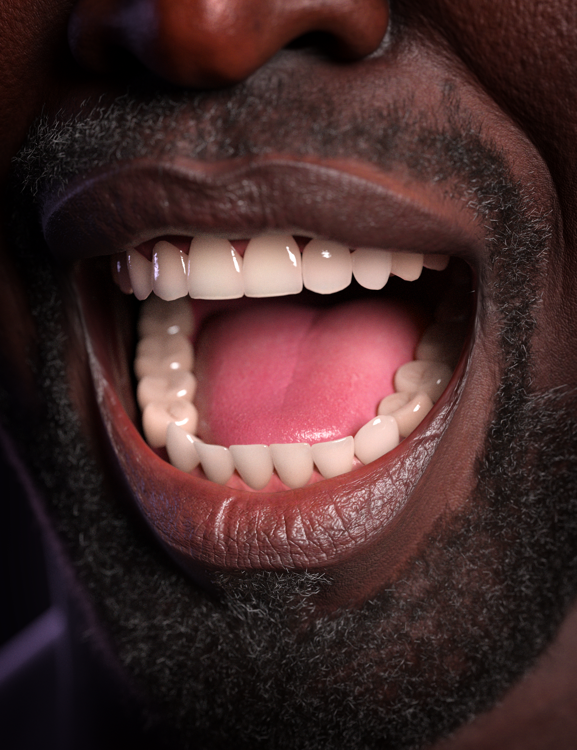 Pearly Whites Teeth Materials by: Silas3D, 3D Models by Daz 3D